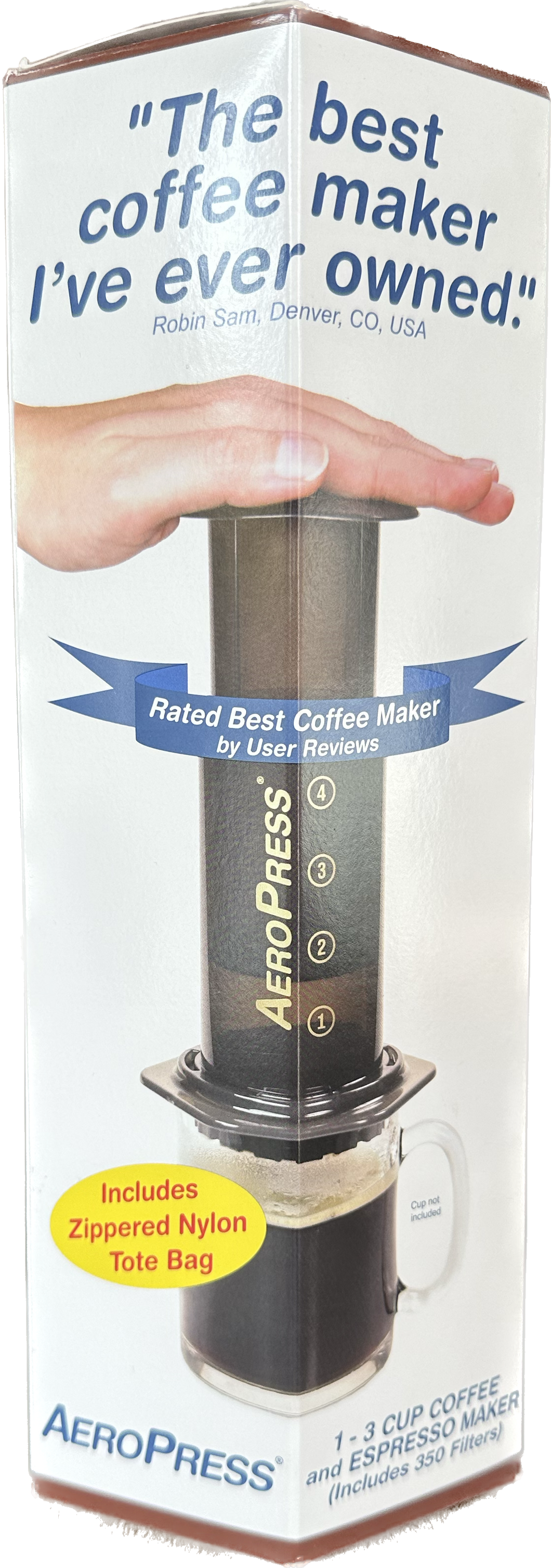 AEROPRESS® Coffee & Espressomaker incl. Filterpapier