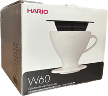 Lade das Bild in den Galerie-Viewer, Hario W60 Hand-Kaffeefilter 02 Keramik weiß