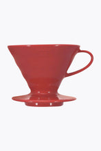 Lade das Bild in den Galerie-Viewer, Hario Coffee Dripper V60 02 Ceramic Red Kaffeefilter