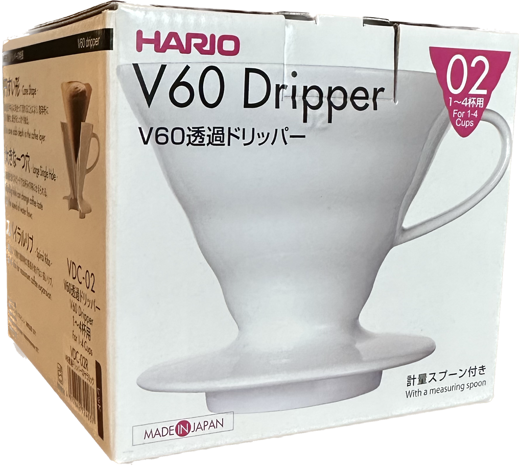 Hario Coffee Dripper V60 02 Ceramic Red Kaffeefilter