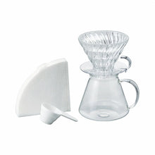 Load image into Gallery viewer, Simply HARIO V60 Glass Brewing Kit
